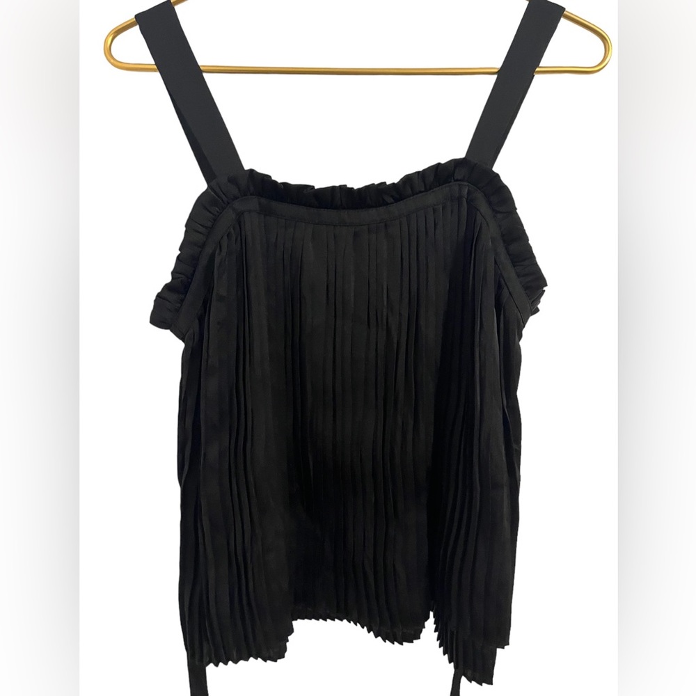 RyeGrass top sleeveless with tie waist and zip back Size S - Picture 3 of 8